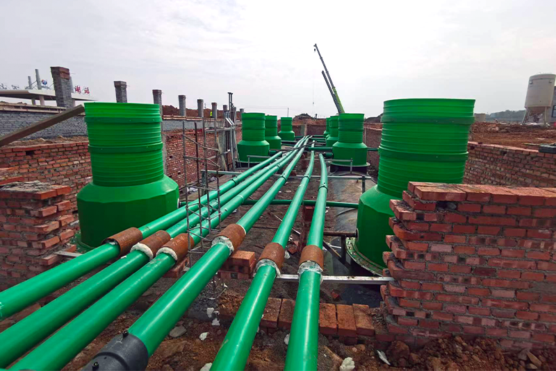 卸油复合管施工